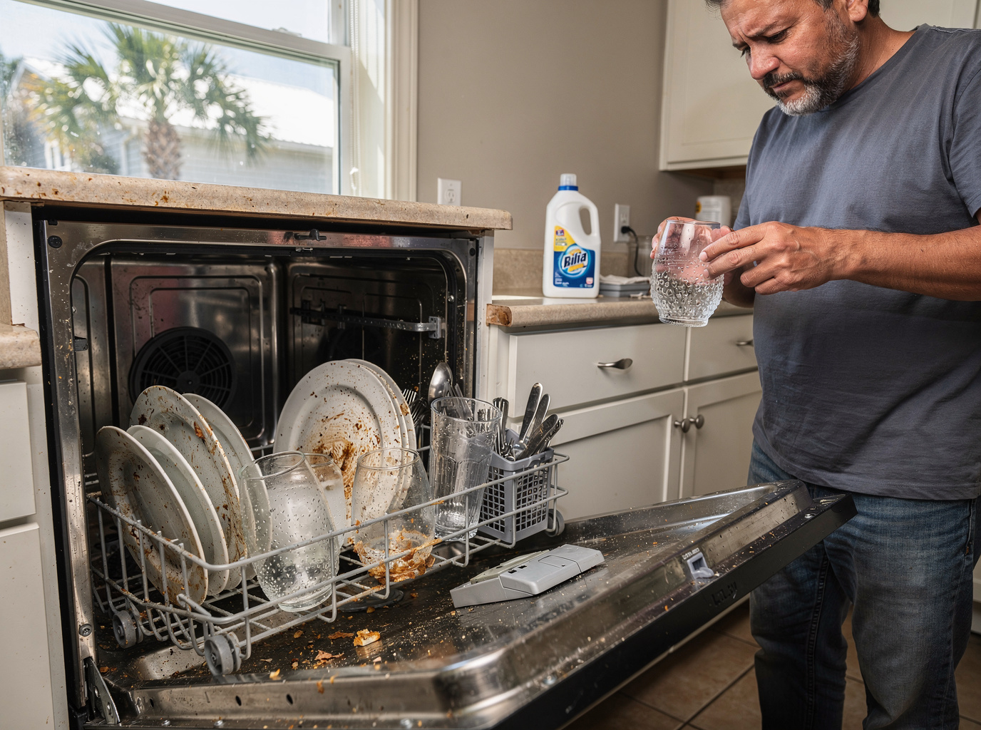 What Causes a Dishwasher to Leave Dishes Dirty?